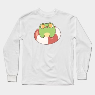 Frog on a Float Long Sleeve T-Shirt